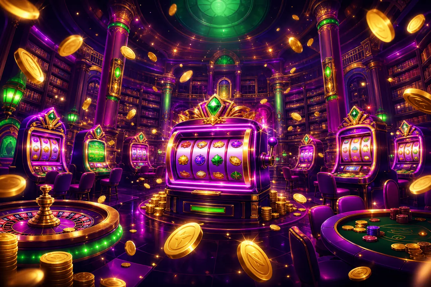 Ilustrasi konsep Playslot77